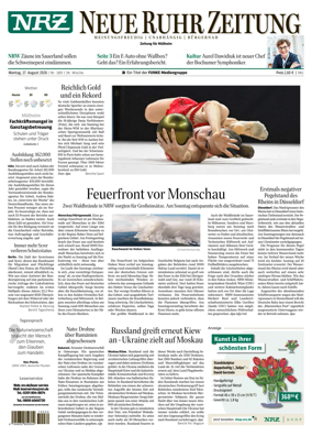 Cover of Neue Rhein Zeitung (Mulheim an der Ruhr)