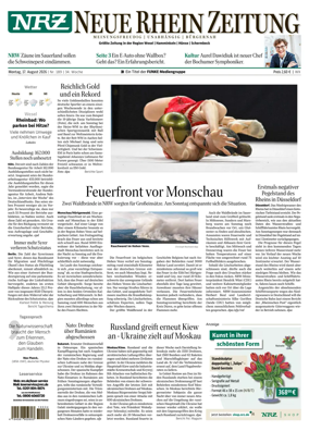 Cover of Neue Rhein Zeitung (Wesel)