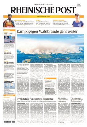 Cover of Rheinische Post Viersen
