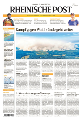 Cover of Rheinische Post - Wesel/Dinslaken