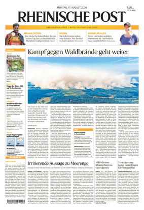 Cover of Rheinische Post - Xanten and Moers