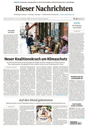 Cover of Rieser Nachrichten
