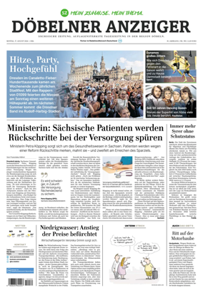 Cover of Sachsische Zeitung (Dobeln)