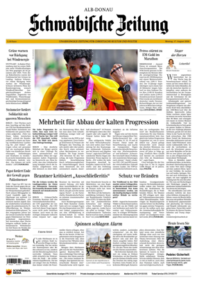 Cover of Schwabische Zeitung (Alb-Donau)