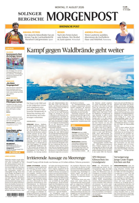 Cover of Solinger Bergische Morgenpost/Remscheid