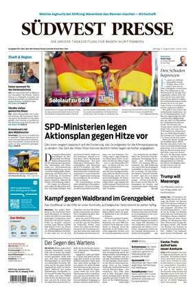 Cover of Sudwest Presse
