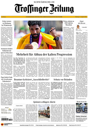 Cover of Trossinger Zeitung