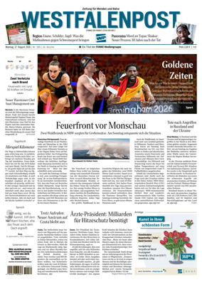 Cover of Westfalenpost (Menden)