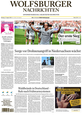 Cover of Wolfsburger Nachrichten (Wolfsburg-Gifhorn)