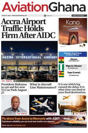 Cover of Aviation Ghana