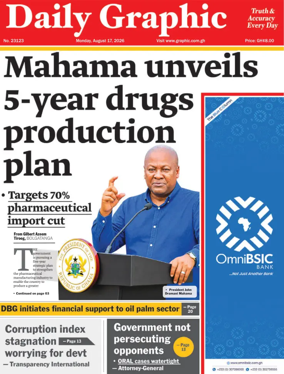 Cover of Daily Graphic