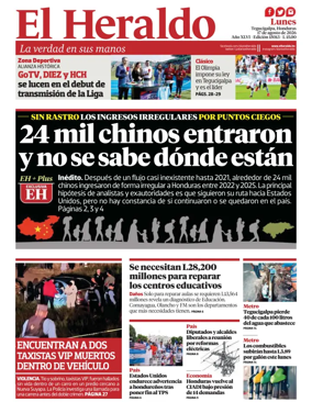 Cover of Diario El Heraldo