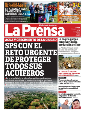 Cover of Diario La Prensa