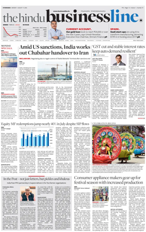 Cover of BusinessLine (Hyderabad)