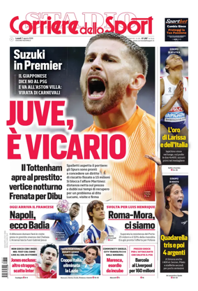 Cover of Corriere dello Sport (Nazionale)