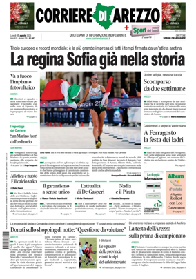 Cover of Corriere di Arezzo