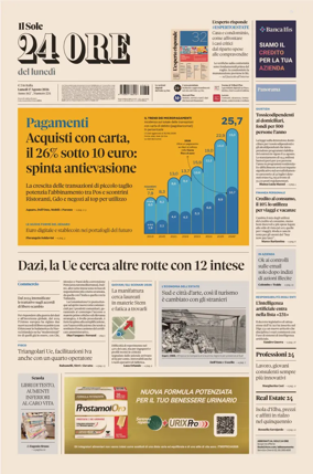 Cover of Il Sole 24 Ore