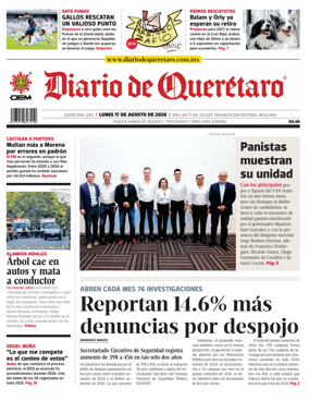 Cover of Diario de Queretaro