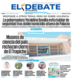 Cover of El Debate de Los Mochis
