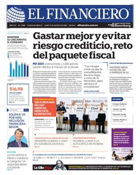 Cover of El Financiero