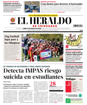 Cover of El Heraldo de Chihuahua