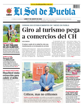 Cover of El Sol de Puebla