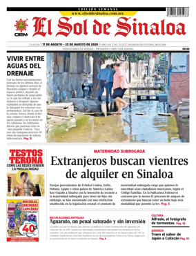 Cover of El Sol de Sinaloa