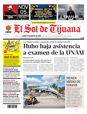 Cover of El Sol de Tijuana