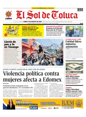 Cover of El Sol de Toluca