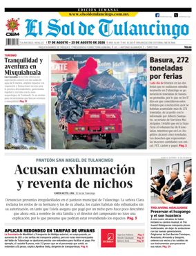 Cover of El Sol de Tulancingo