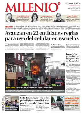 Cover of Milenio Edo de Mexico