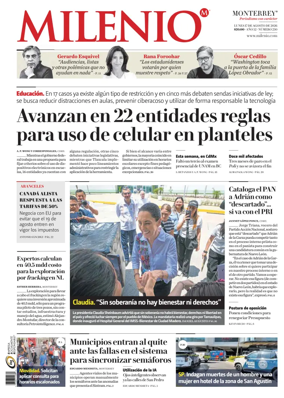 Cover of Milenio Monterrey