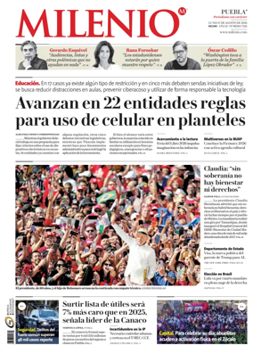 Cover of Milenio Puebla