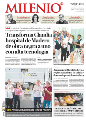 Cover of Milenio Tamaulipas