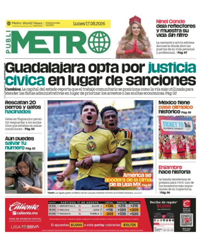 Cover of Publimetro Guadalajara