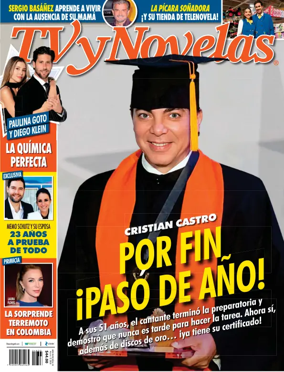 Cover of TVyNovelas (Mexico)