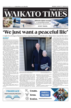 Cover of Waikato Times