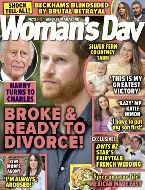 Cover of Woman's Day (New Zealand)