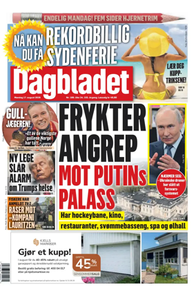 Cover of Dagbladet