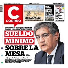 Cover of Diario Correo