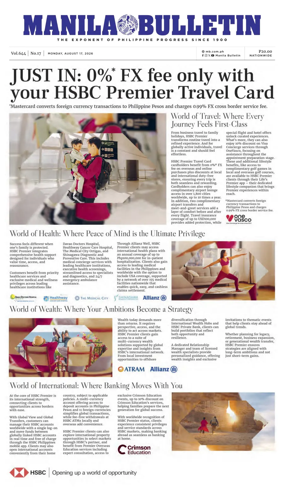 Cover of Manila Bulletin
