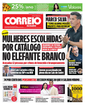 Cover of Correio da Manha