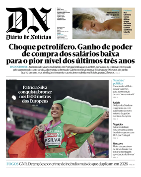 Cover of Diario de Noticias