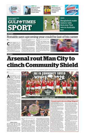 Cover of Gulf Times Sport