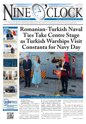 Cover of Nine o clock (Romania) Daily