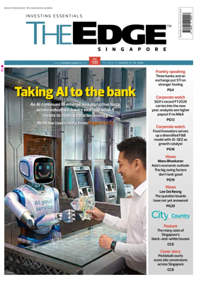 Cover of The Edge Singapore