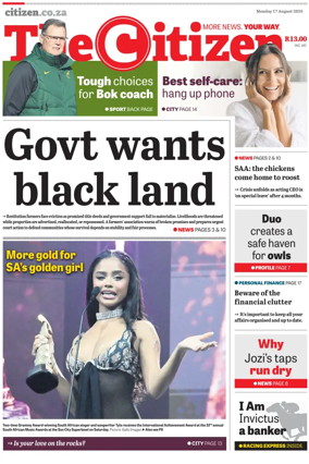 Cover of The Citizen (Gauteng)