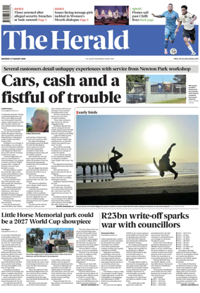 Cover of The Herald (South Africa)