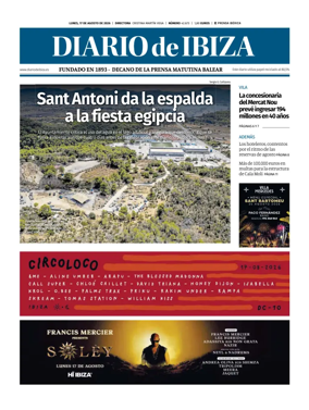 Cover of Diario de Ibiza