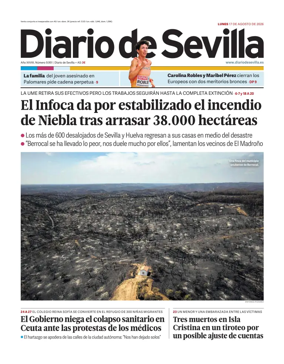 Cover of Diario de Sevilla